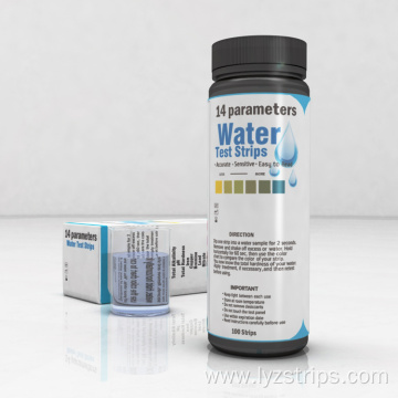 14 way drinking water quality testing strips